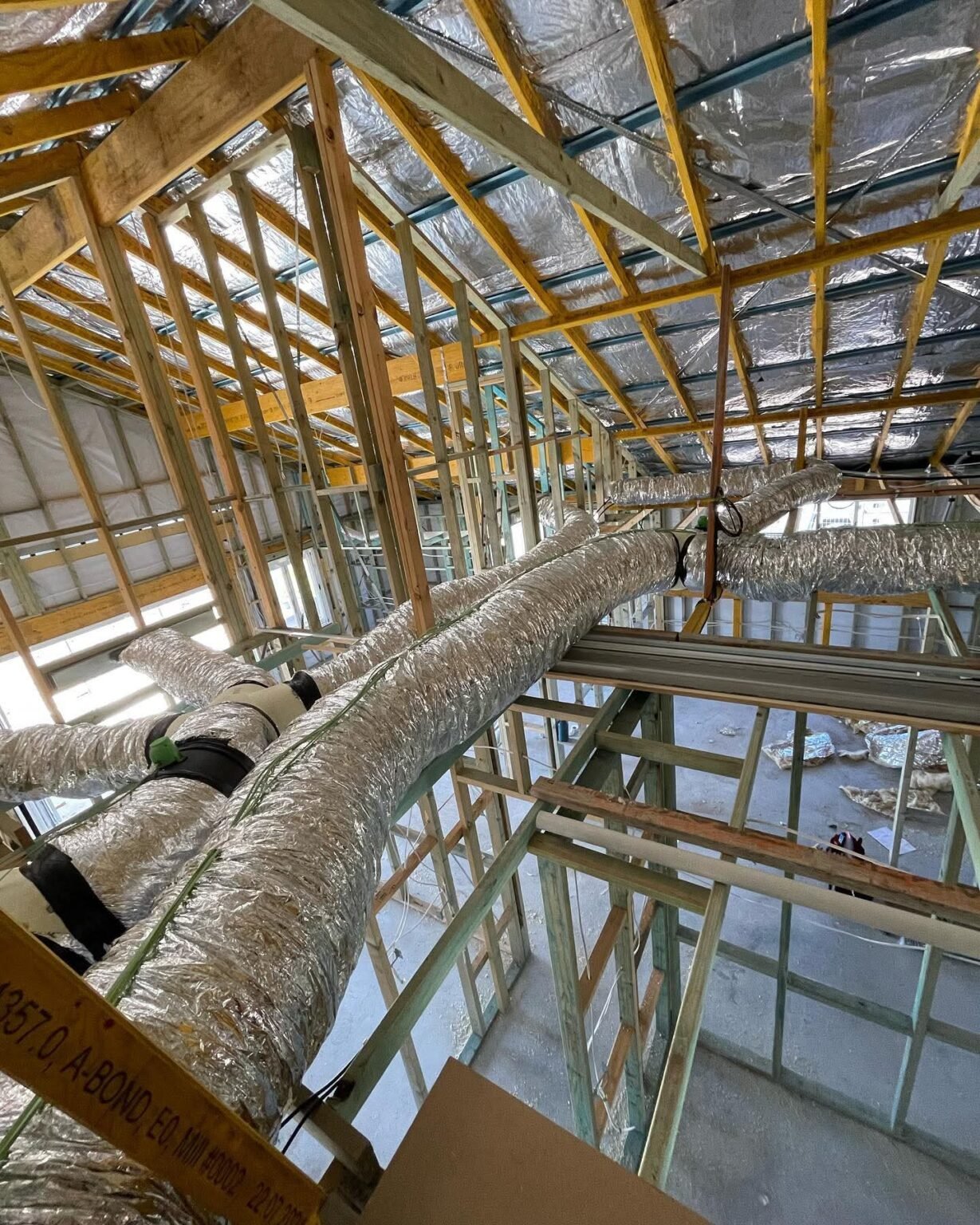 Ducted air conditioning systems