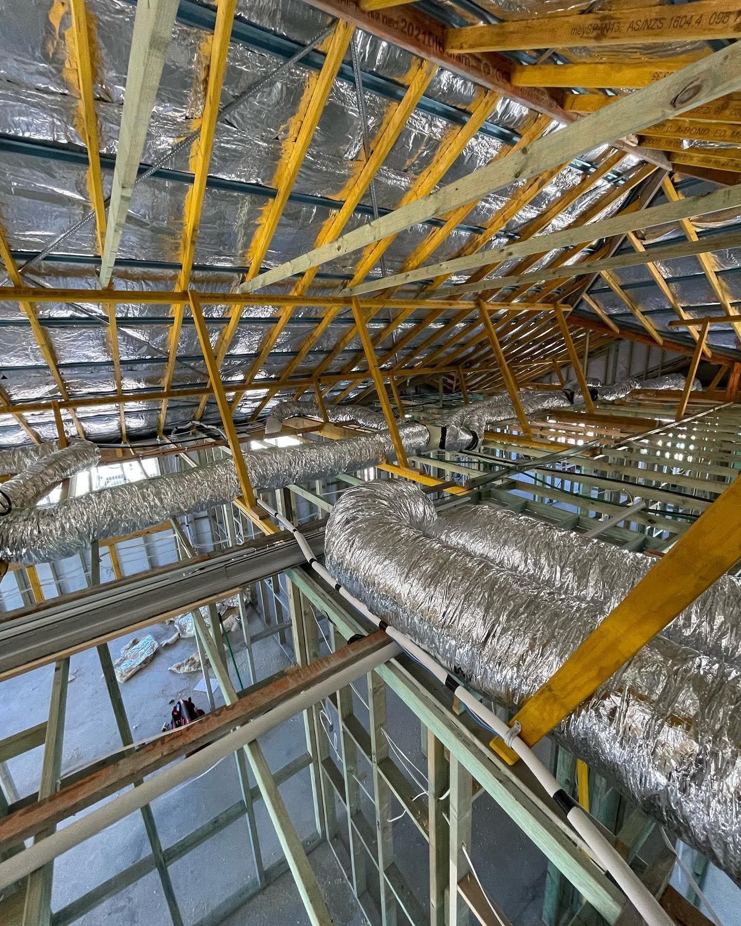 Home Commercial ducted HVAC system
