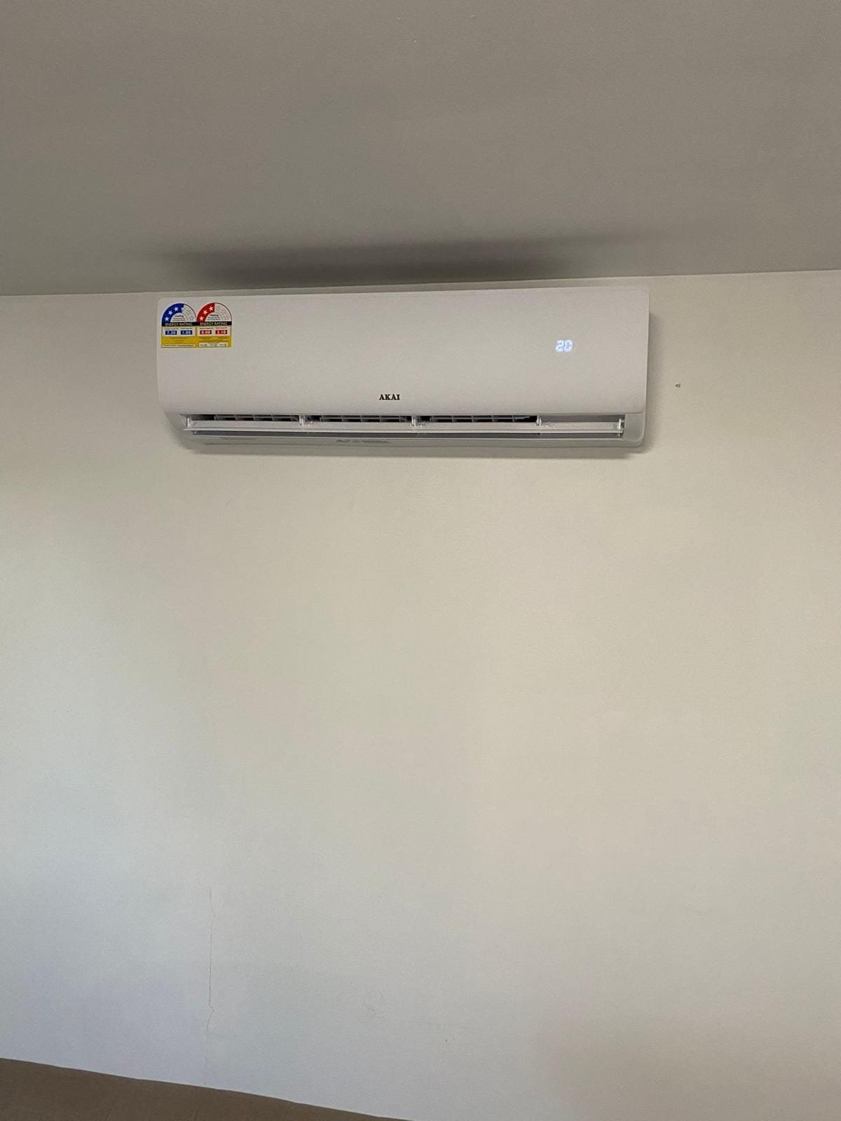 Installed Wall Mounted Split AC