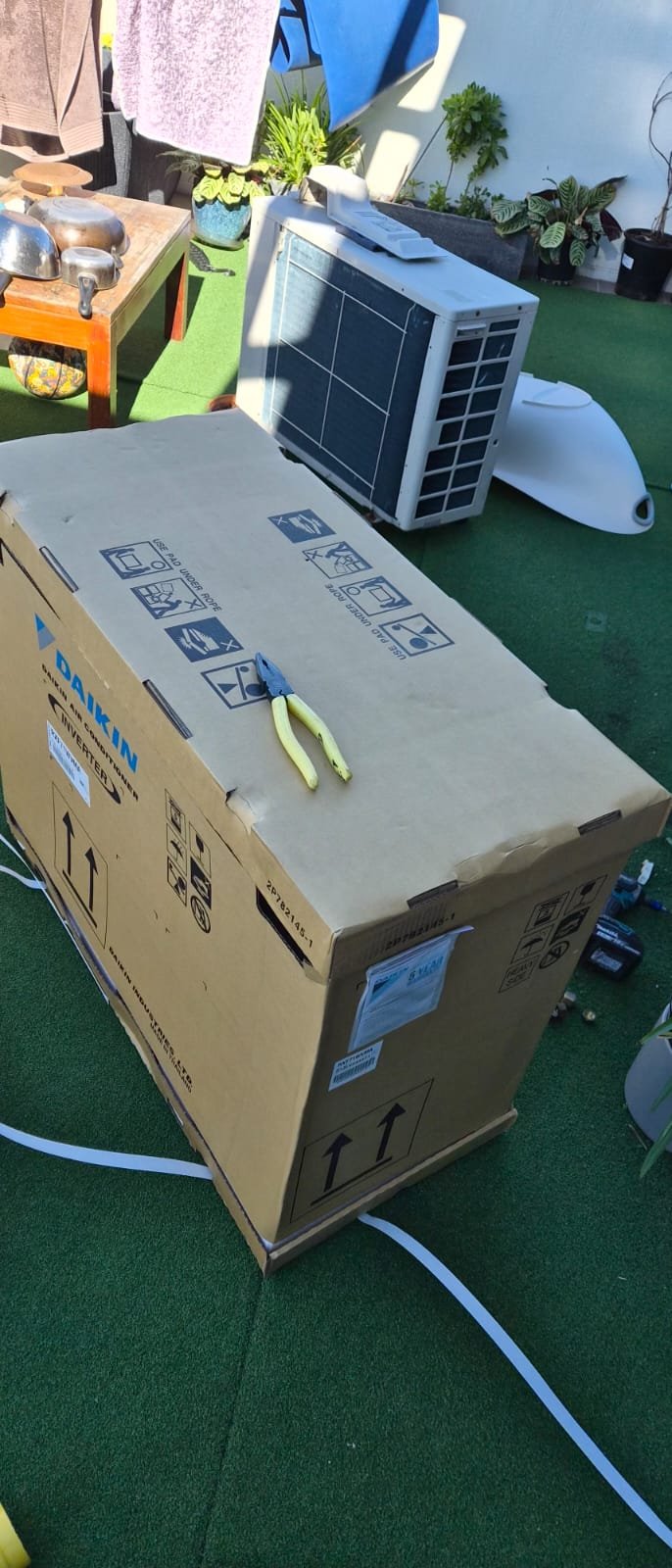 New AC Unit Commissioning Setup