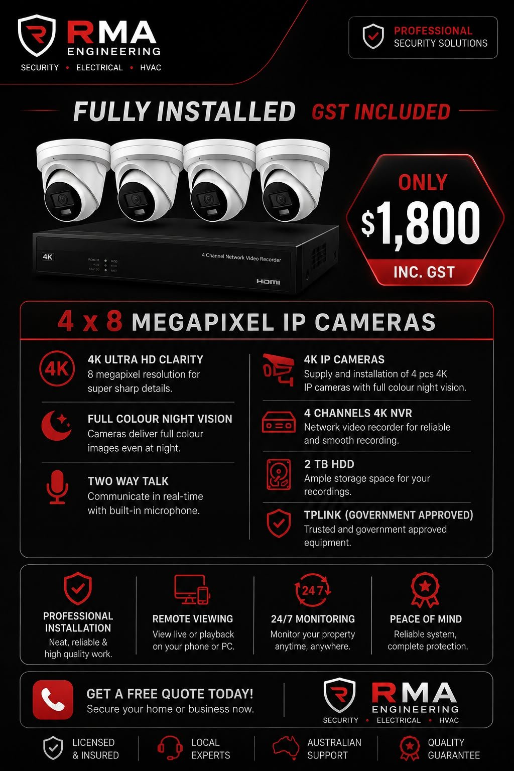 Residential and commercial surveillance