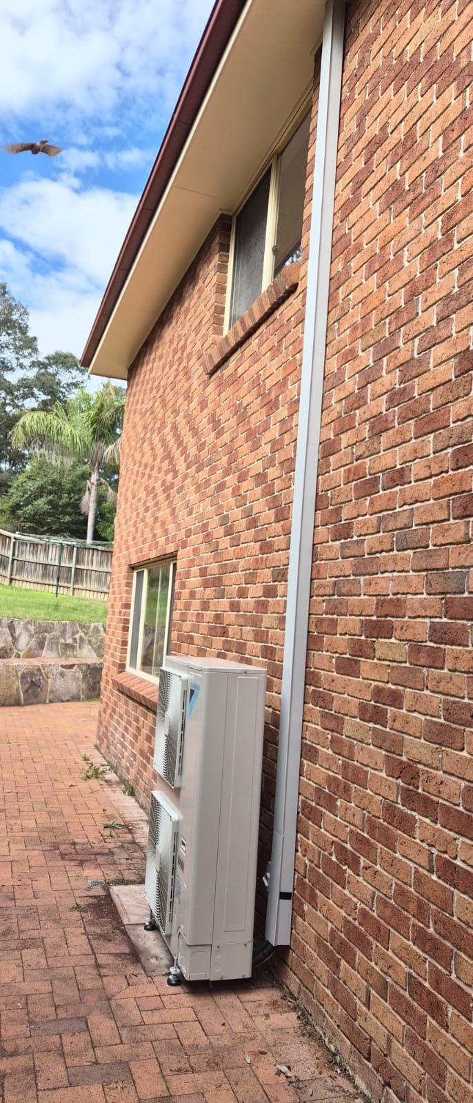 Residential Split AC Compressor Installation