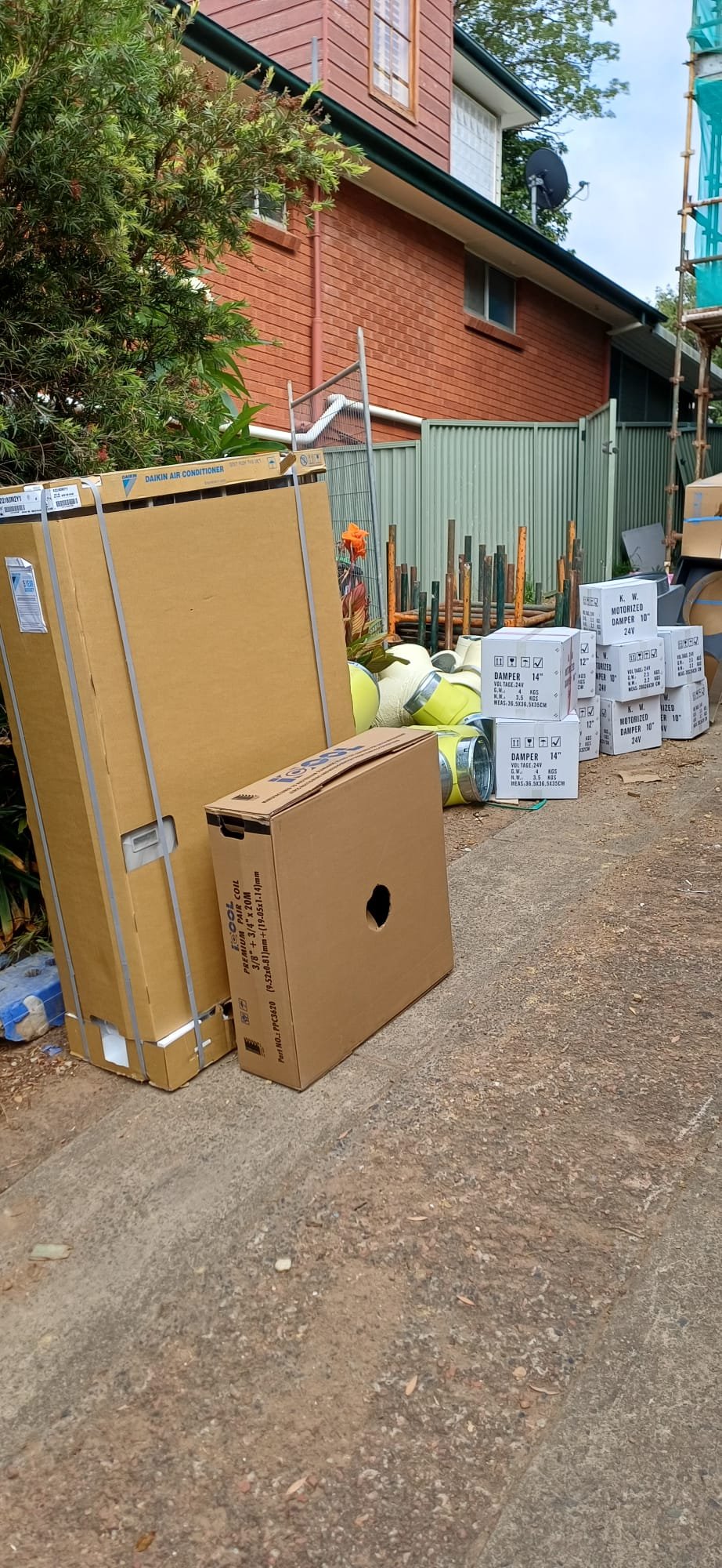 VRF AC Installation Equipment Outdoor